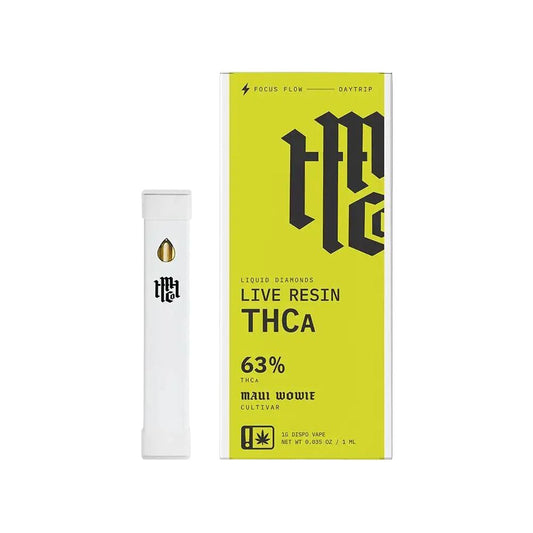Modern Herb Co Live Resin Uncut THCA Disposable Vape | 1g by Smoke Drop - view 2 | Buddy Brandz - alternate view | Buddy Brandz