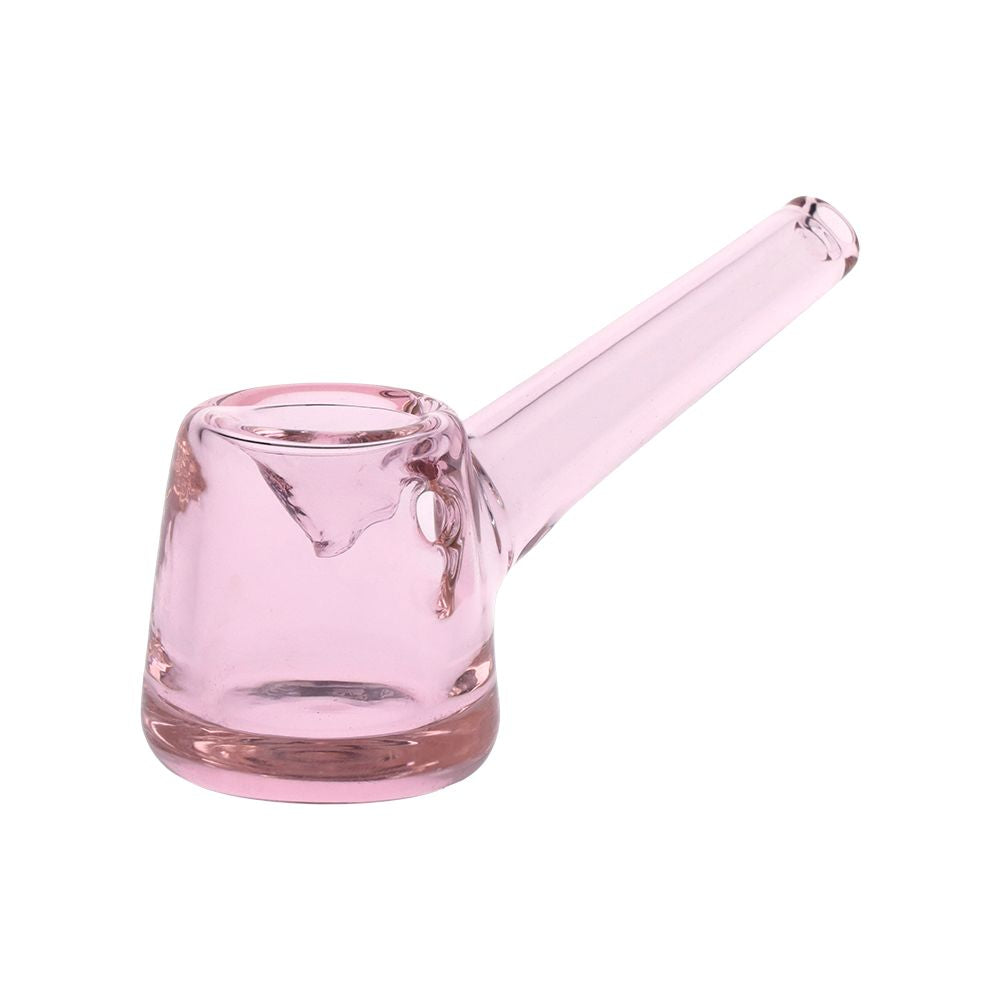 Simple Elegance Hammer Glass Hand Pipe - 3.75" / Colors Vary by Smoke Drop - view 2 | Buddy Brandz
