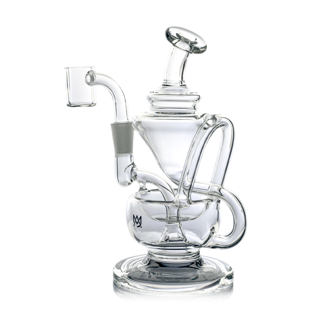 MJ Arsenal Claude Mini Dab Rig by Smoke Drop - view 6 | Buddy Brandz