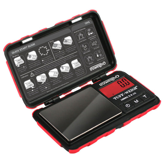 Truweigh Tuff-Weigh Mini Scale | 1000g x 0.1g by Smoke Drop - view 2 | Buddy Brandz - alternate view | Buddy Brandz