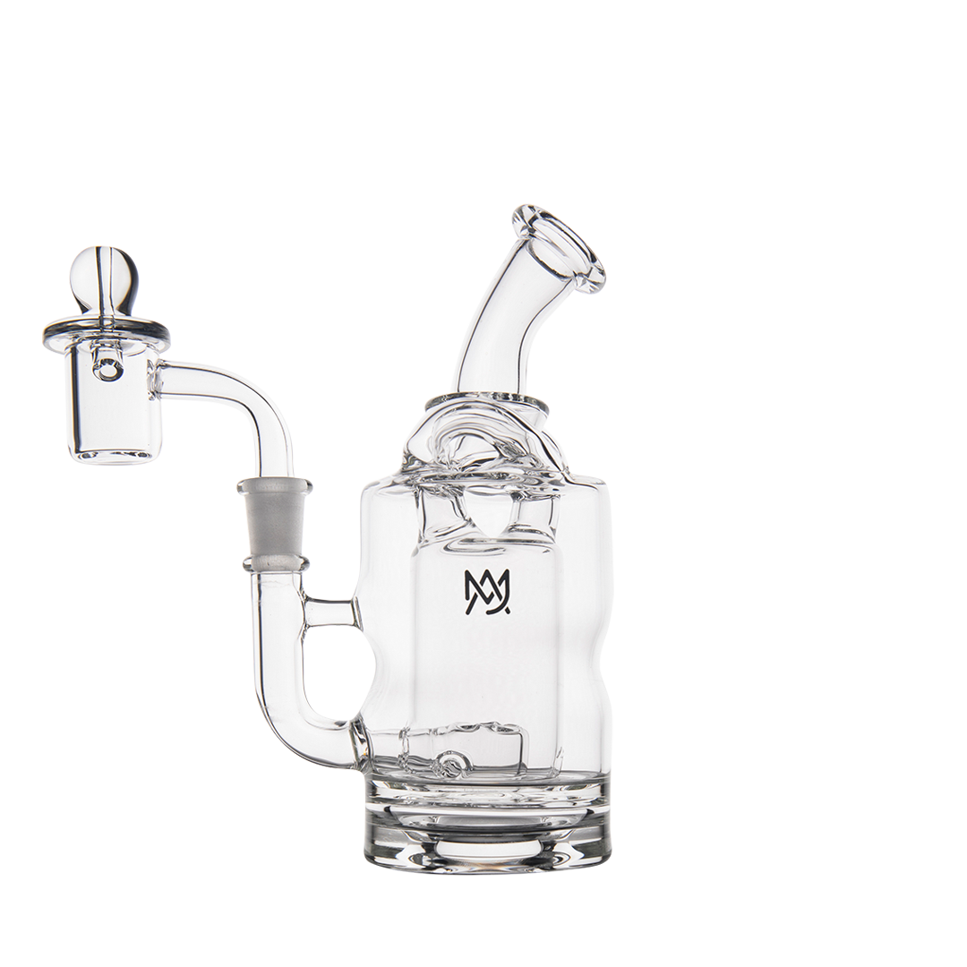 MJ Arsenal Turbine Mini Dab Rig by Smoke Drop - view 8 | Buddy Brandz