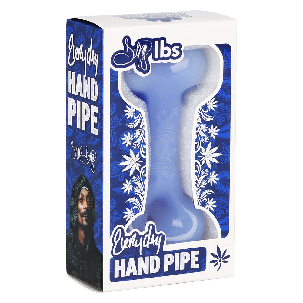 Dogg Lbs Everyday Dogg Bone Glass Hand Pipe | 3.75" by Smoke Drop - view 5 | Buddy Brandz