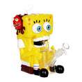 Laad de afbeelding in de Gallery-viewer, Silly Sponge Glass & Vinyl Water Pipe - 10" / 14mm F
