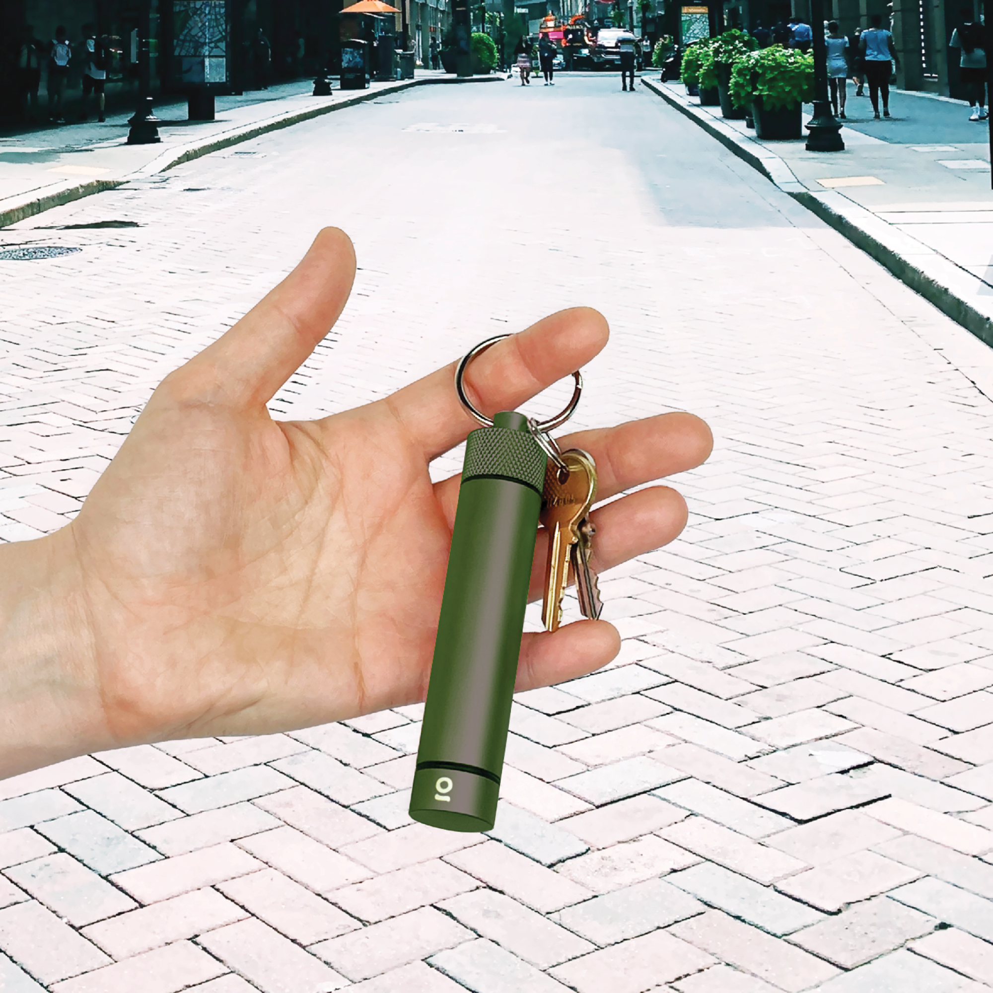 Ongrok Aluminum Storage Keychain by Smoke Drop - view 19 | Buddy Brandz