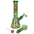 Load image into Gallery viewer, Pulsar Greatest Hits Series Glow Beaker / 10" by Smoke Drop - view 21 | Buddy Brandz
