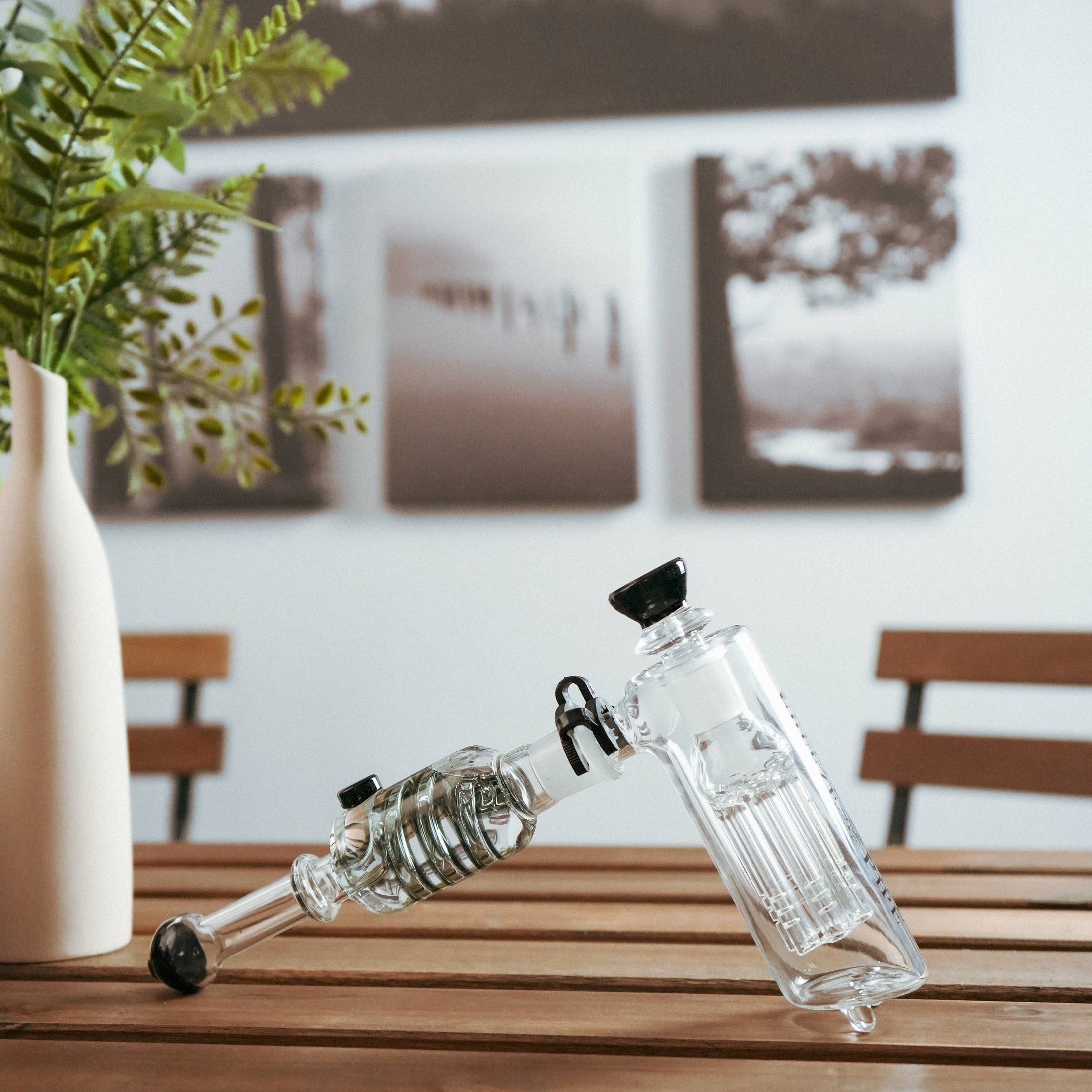 Freeze Pipe Bubbler by Smoke Drop - view 9 | Buddy Brandz