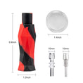 Load image into Gallery viewer, 2-in-1 Silicone Honey Straw & Hand Pip
