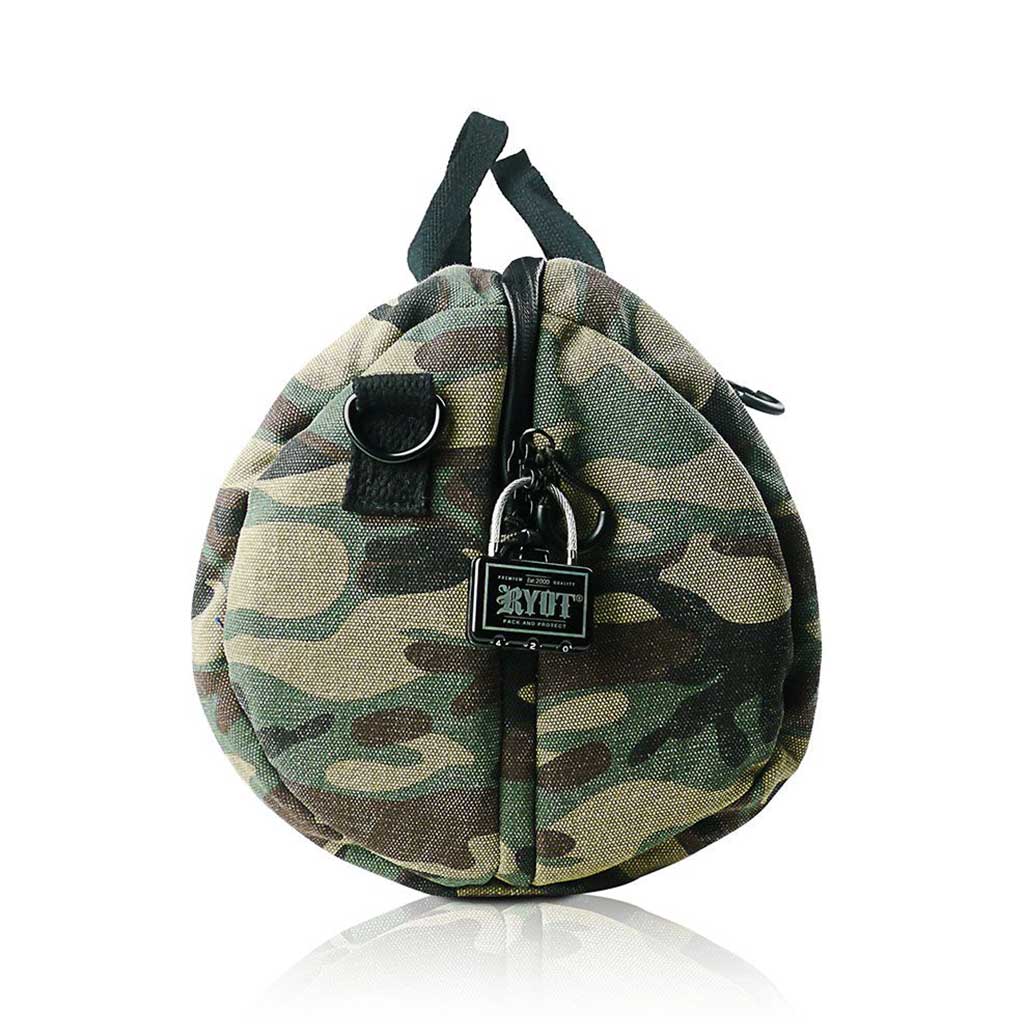 RYOT PRO-DUFFLE CARBON SERIES SMELL-PROOF BAG by Smoke Drop - view 18 | Buddy Brandz