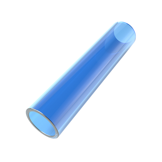 Stündenglass Blue Glass Hose Tip by Smoke Drop | Buddy Brandz | Buddy Brandz