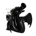 Laad de afbeelding in de Gallery-viewer, Baby Dragon Silicone Water Pipe w Glass Bowl - 5.25" / 14mm F
