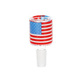 Laad de afbeelding in de Gallery-viewer, Pulsar USA Top Hat Bubble Base Glass Water Pipe - 13.25" / 14mm F
