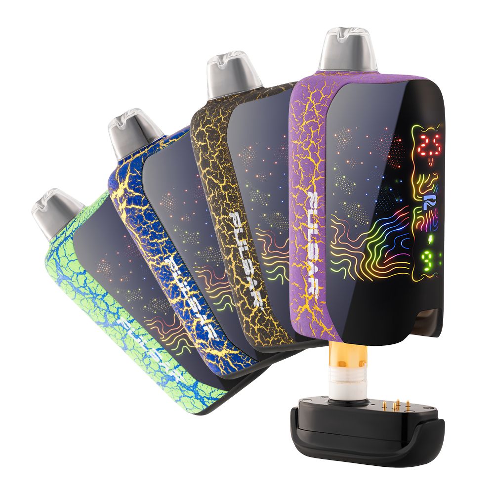 Pulsar 510 DL 6.0  LCD Screen Vape Bar | Crackle Series | 1000mAh by Smoke Drop - view 6 | Buddy Brandz