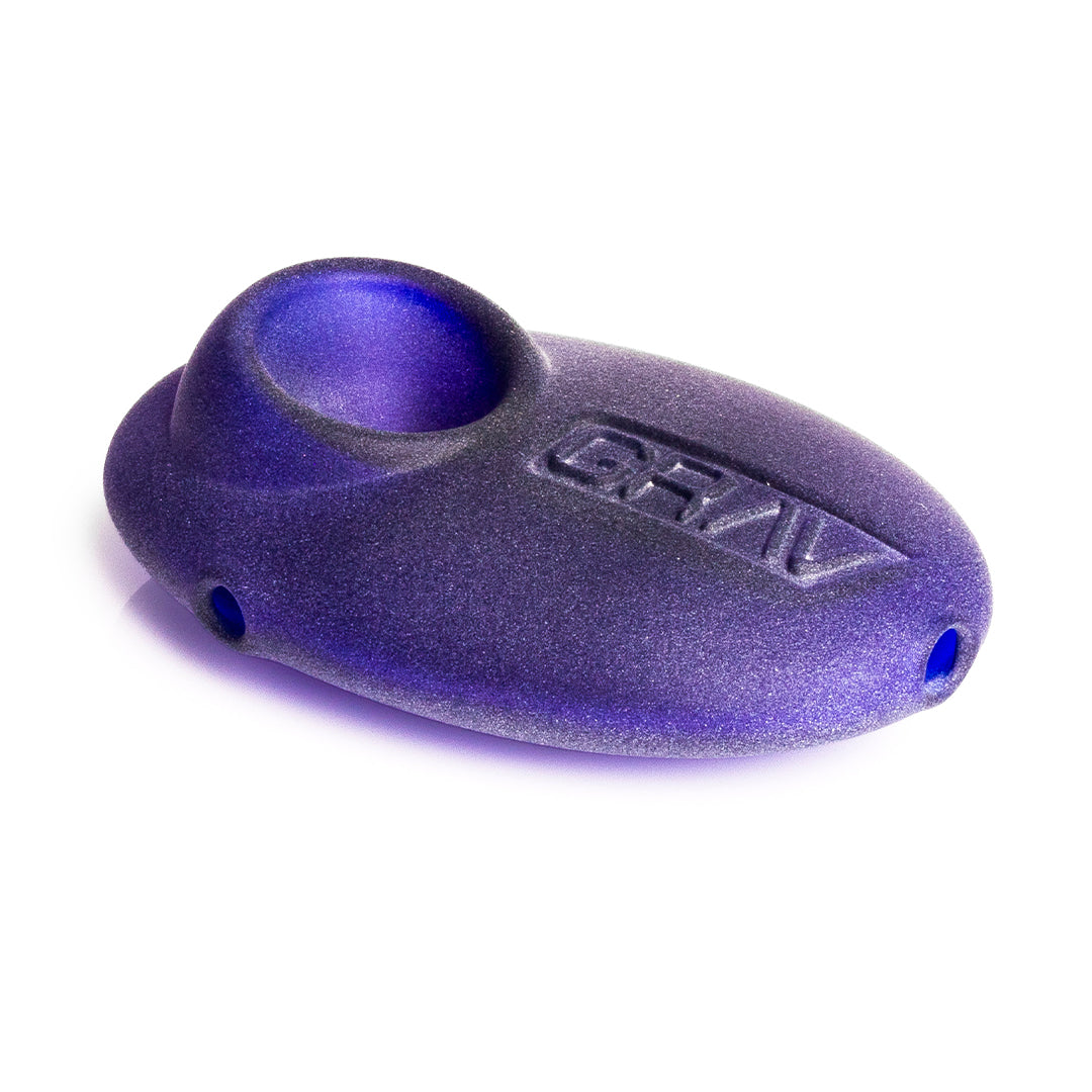 Grav Sandblasted Pebble Spoon Pipe by Smoke Drop - view 2 | Buddy Brandz