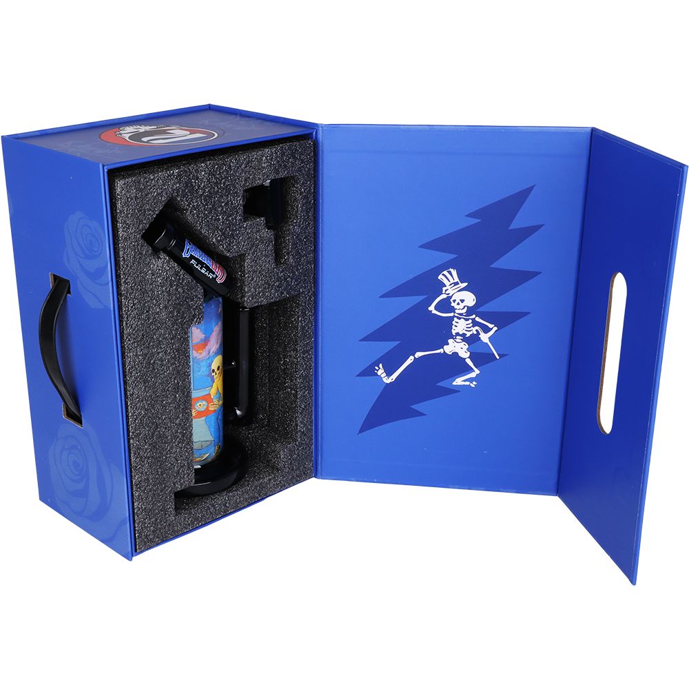 Grateful Dead x Pulsar Inside Print Water Pipe - 8.5" / Deadhead Dorm by Smoke Drop - view 5 | Buddy Brandz