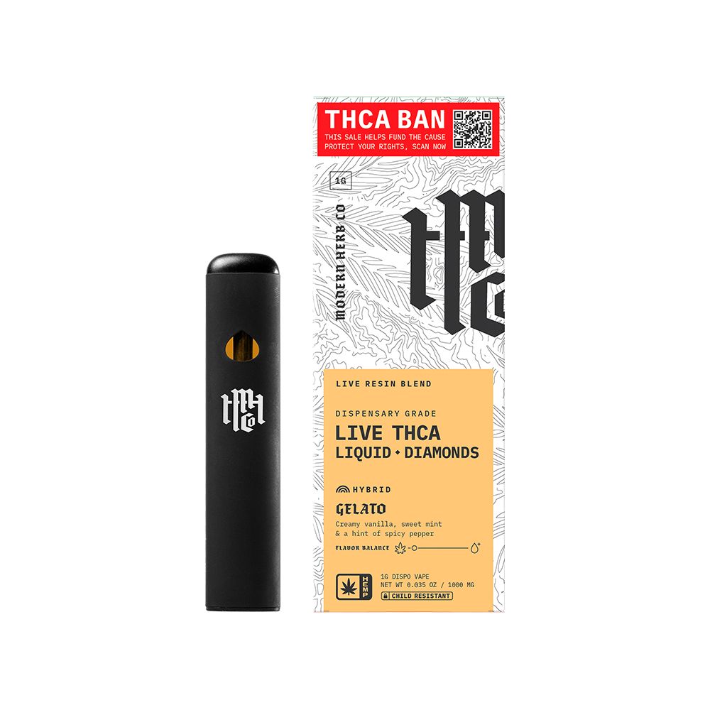 Modern Herb Co SAVE THCA Liquid Diamonds Disposable | 1g by Smoke Drop - view 9 | Buddy Brandz