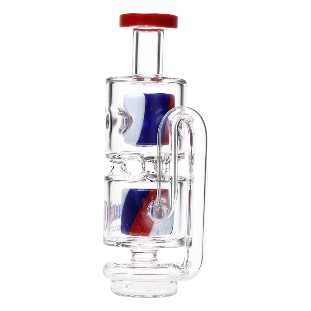 Grateful Dead Stealied Out Attachment for Puffco Peak - 6.75" by Smoke Drop - view 3 | Buddy Brandz