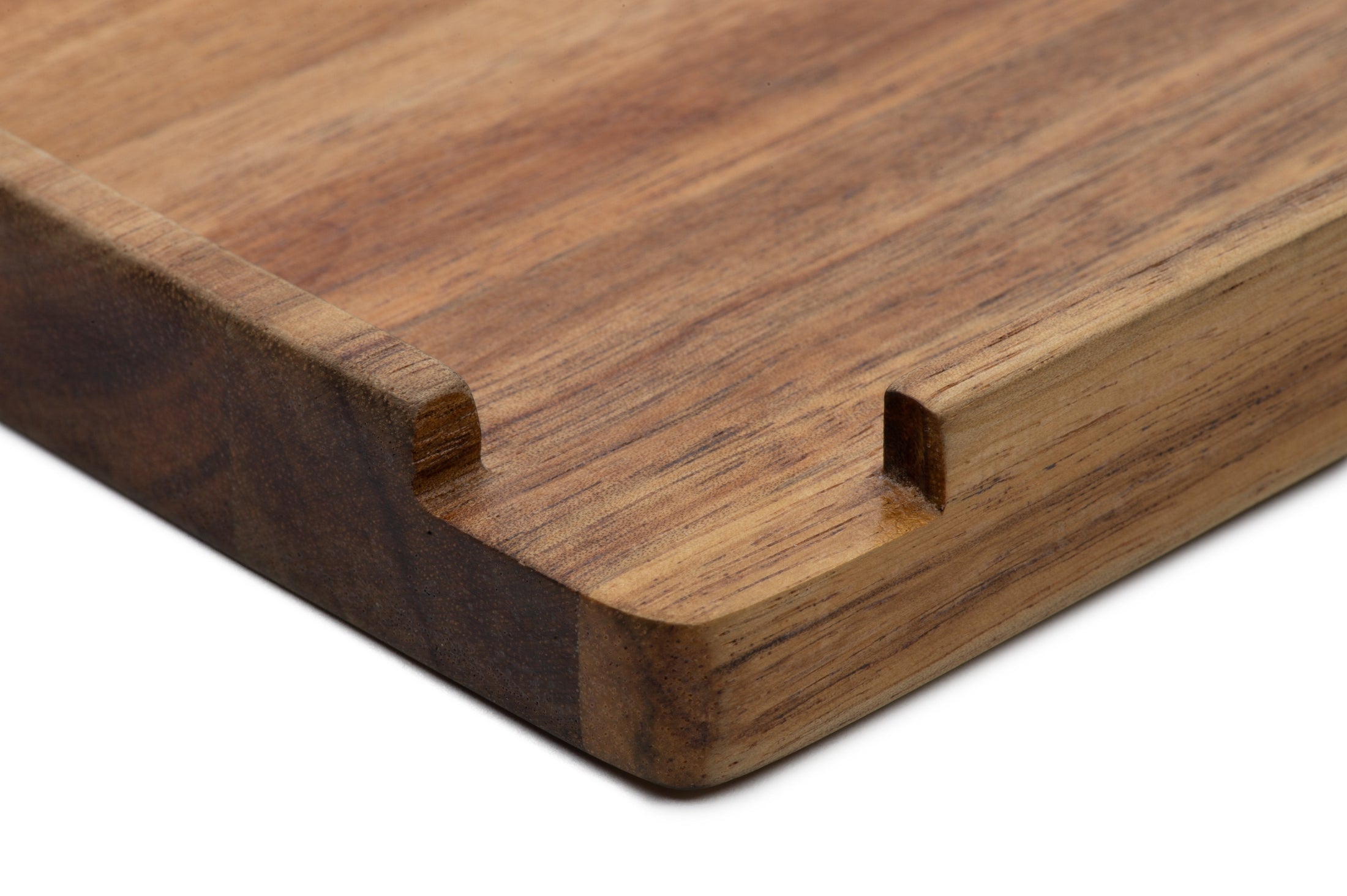 Ongrok Premium Natural Acacia Wood Tray | 9.5" x 9.5" by Smoke Drop - view 14 | Buddy Brandz