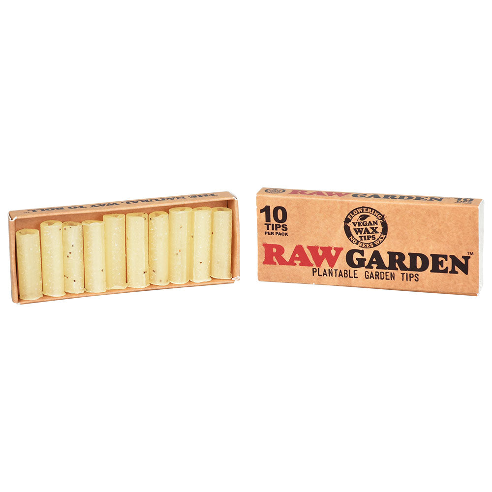 Raw Plantable Garden Tips - 10pk 20 pcs by Smoke Drop - view 2 | Buddy Brandz