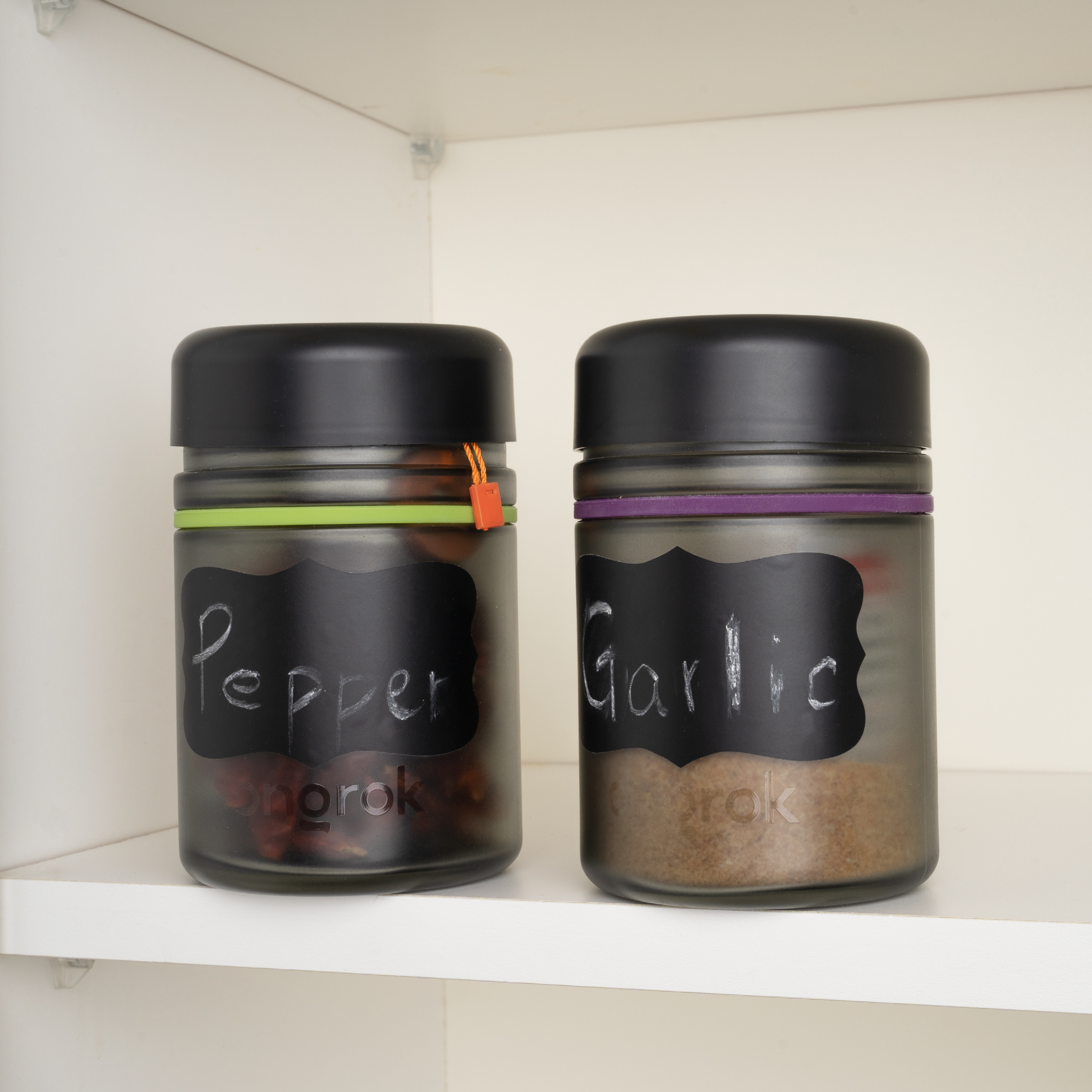 Ongrok 500ml Child Resistant Jars, 2 pack by Smoke Drop - view 7 | Buddy Brandz