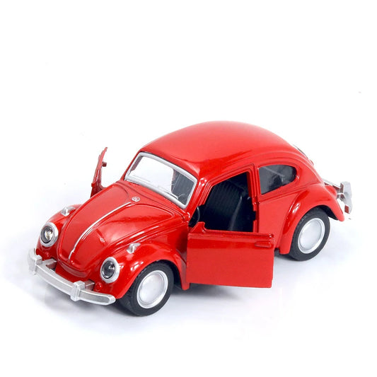 ZK40 2023 Newest Arrival Retro Vintage Beetle Diecast Pull Back Car Model Toys For Children Gift Decor Cute Figurines Miniatures by Buddy Brandz | Buddy Brandz | Buddy Brandz
