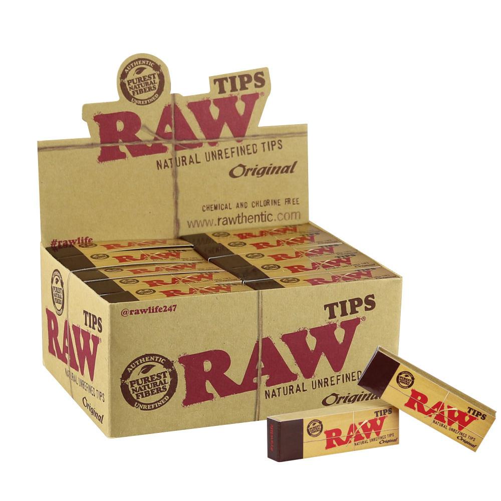 RAW Natural Unrefined Tips by Smoke Drop - view 2 | Buddy Brandz