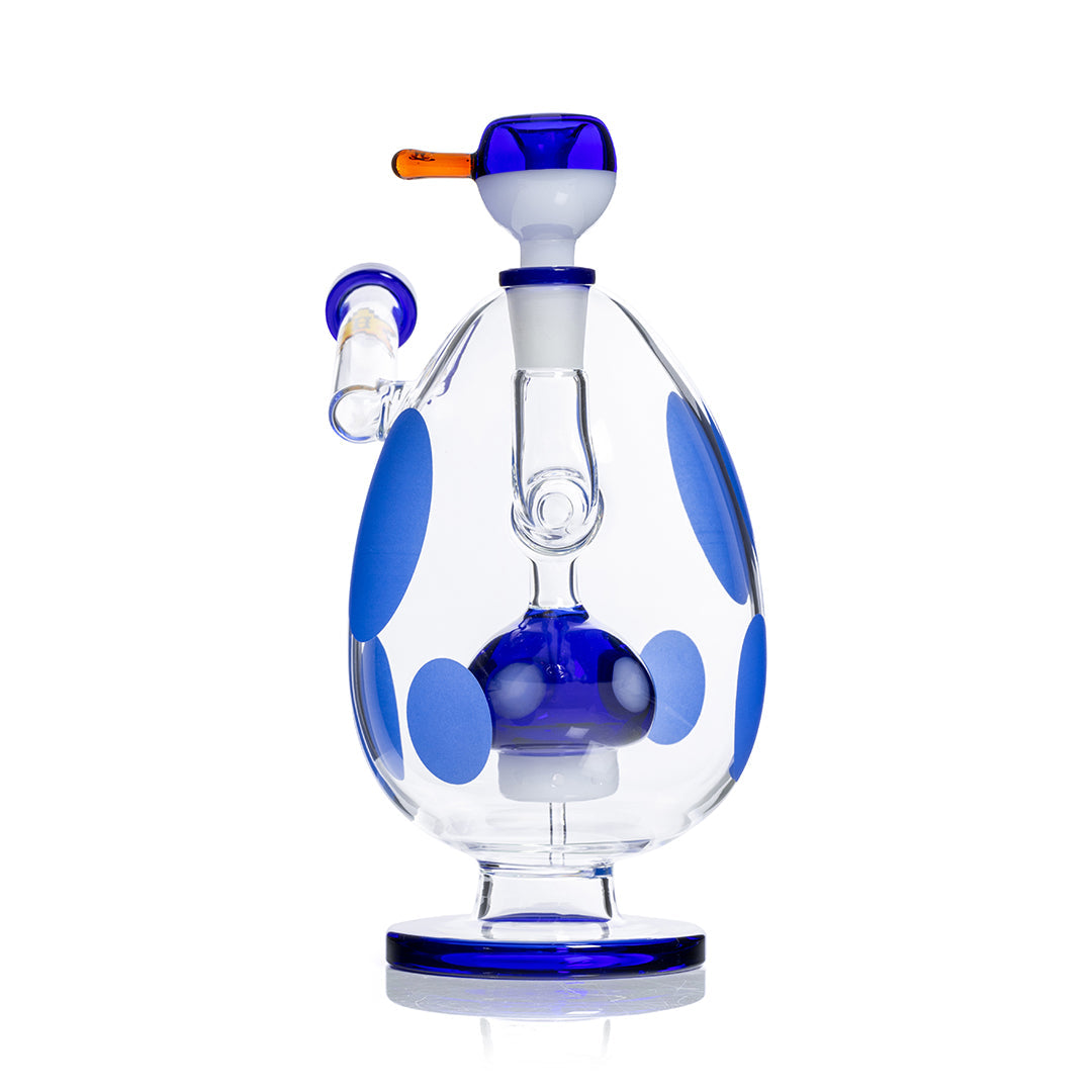 HEMPER - Spotted Egg XL Bong 9" by Smoke Drop - view 9 | Buddy Brandz