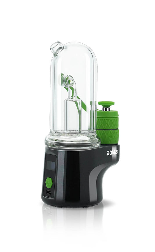 Bomb Erig Aerix - Portable Electric Dab Rig Black by BOMB - view 2 | Buddy Brandz - alternate view | Buddy Brandz