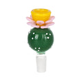Laad de afbeelding in de Gallery-viewer, Pulsar Peyote Bloom Bubble Base Glass Water Pipe - 12.25" / 14mm F
