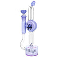 Load image into Gallery viewer, Pulsar Thin Line Glass Water Pipe by Smoke Drop - view 2 | Buddy Brandz
