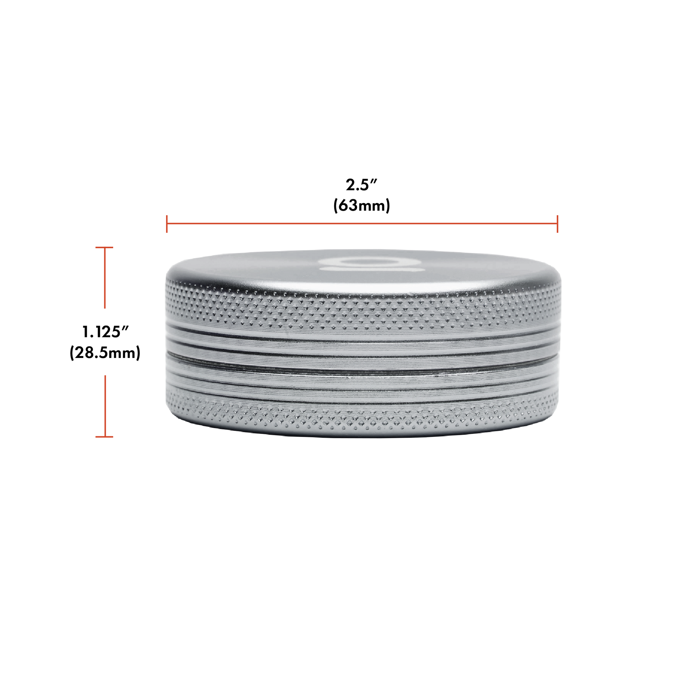 Ongronk 2 Piece Magnetic Grinder (50 mm) by Smoke Drop - view 13 | Buddy Brandz