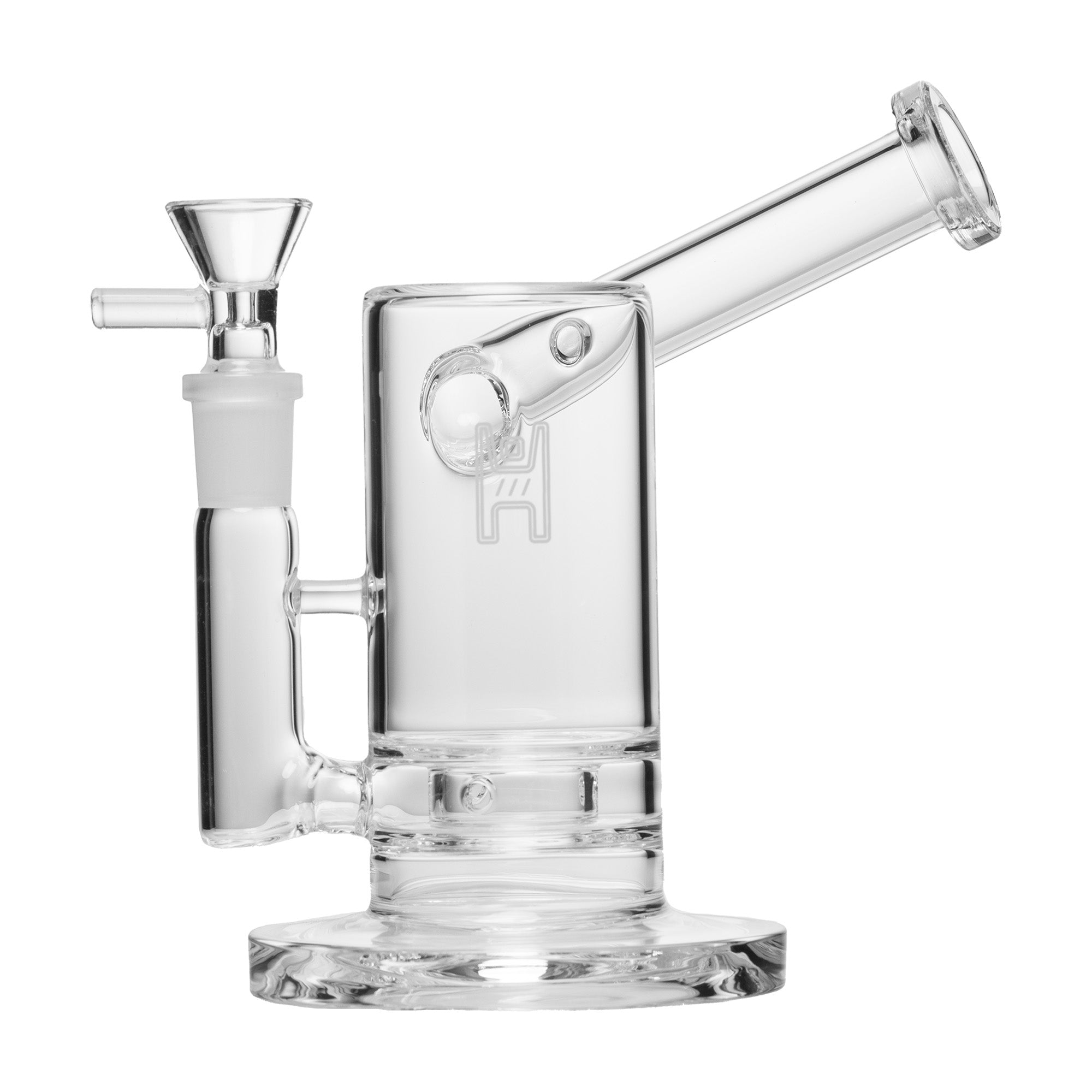 Human Grade 6" Sidecar Bubbler by Smoke Drop - view 3 | Buddy Brandz