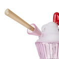 Load image into Gallery viewer, MJ Arsenal Baby Cake Joint Bubbler by Smoke Drop - view 3 | Buddy Brandz

