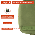 Load image into Gallery viewer, Ongrok Carbon-lined Wallets with Combination Lock V 2.0 | 3" Sizes (Small, Medium, Large) by Smoke Drop - view 31 | Buddy Brandz
