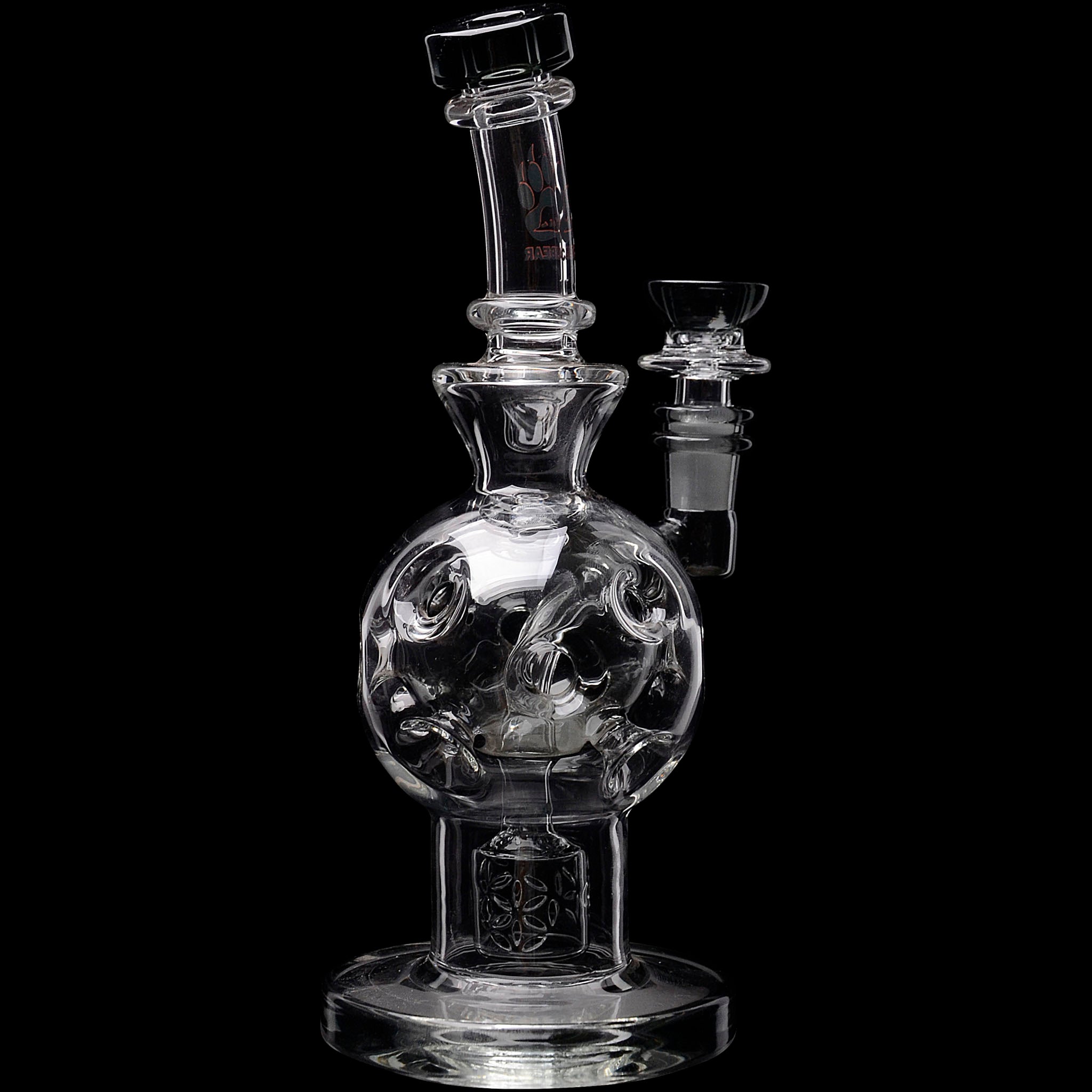 Calibear Exosphere Seed Of Life Dab Rig by Smoke Drop - view 6 | Buddy Brandz