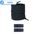Load image into Gallery viewer, New Without Ties Elastic Laces No Tie Shoe Laces Press Lock Shoelaces Sneaker Kids Adult 8MM Widened Flat Shoelace for Shoes by Buddy Brandz - view 26 | Buddy Brandz
