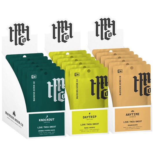 Modern Herb Co Live Uncut THCA Pod - 1g 6ct by Smoke Drop | Buddy Brandz | Buddy Brandz