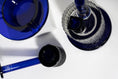 Load image into Gallery viewer, Twenties Collection Hand Pipe | Cobalt by Smoke Drop - view 3 | Buddy Brandz
