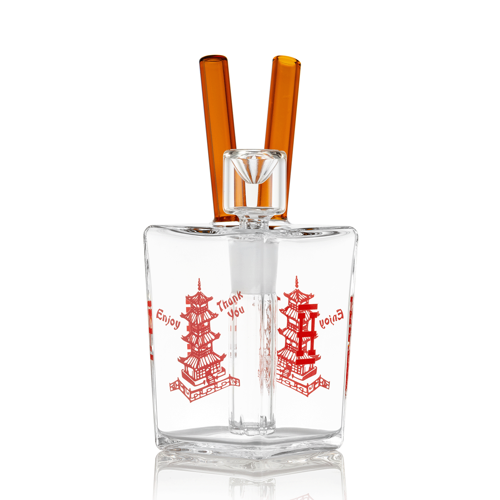 HEMPER - Chinese Takeout Bong 6" by Smoke Drop | Buddy Brandz