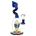 Load image into Gallery viewer, Mushroom Magic Glass Water Pipe - 11" / 14mm F by Smoke Drop | Buddy Brandz
