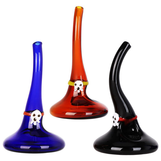Witch's Hat Glass Hand Pipe - 4" / Colors Vary | Buddy Brandz