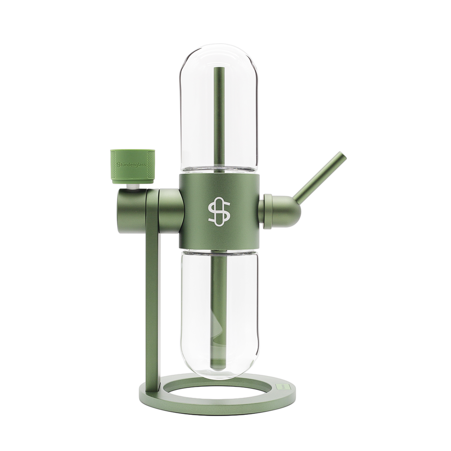 Stündenglass Gravity Infuser - Olive Green | 360° Gravity Hookah