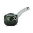 Load image into Gallery viewer, Elegant Bent Hammer Glass Hand Pipe - 4" / Colors Vary by Smoke Drop - view 2 | Buddy Brandz
