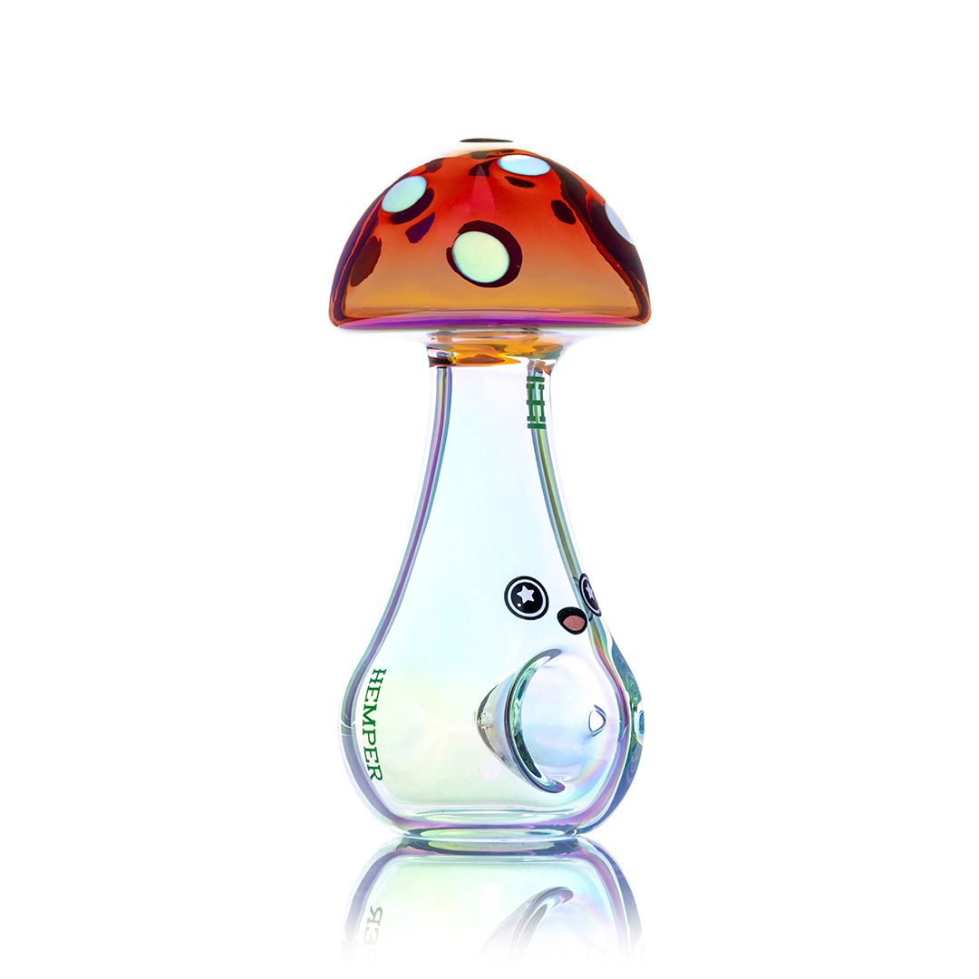 HEMPER- Trippy Shroom Pipe by Smoke Drop | Buddy Brandz