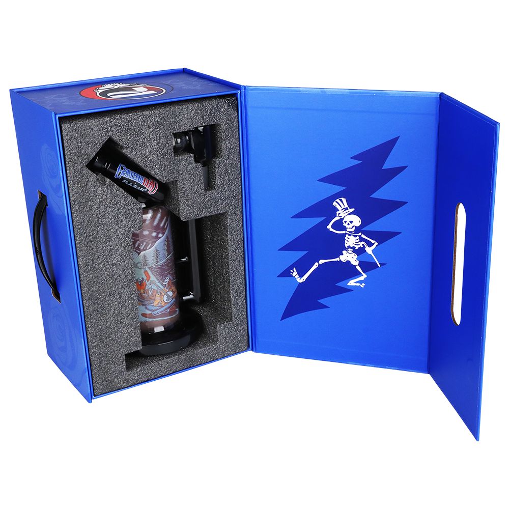 Grateful Dead x Pulsar Inside Print Water Pipe - 8.5" / UFO Jam by Smoke Drop - view 5 | Buddy Brandz