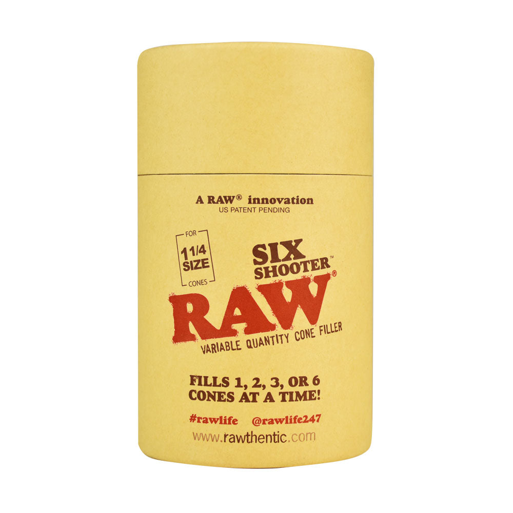 RAW Six Shooter Cone Filler by Smoke Drop - view 4 | Buddy Brandz