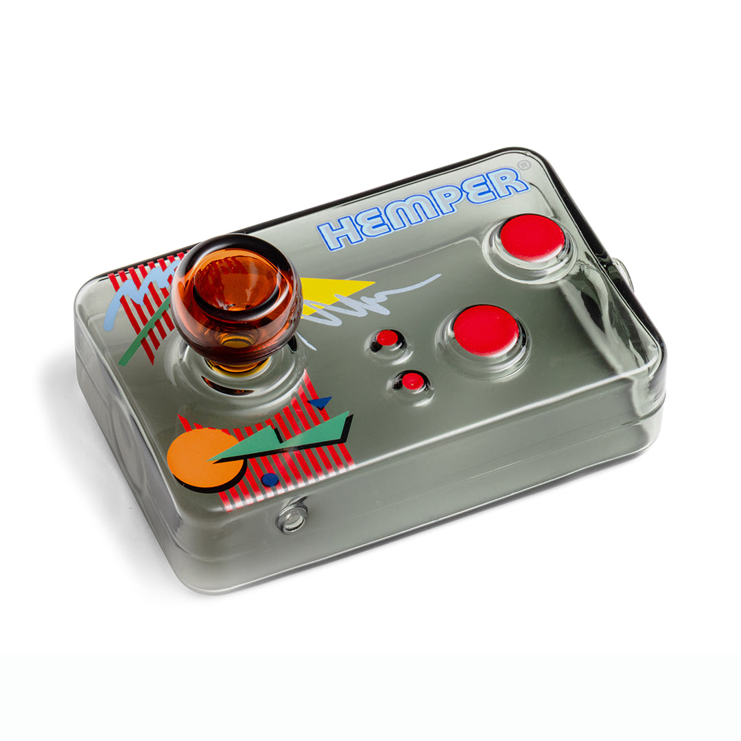 Hemper Arcade Controller Hand Pipe by Smoke Drop - view 6 | Buddy Brandz