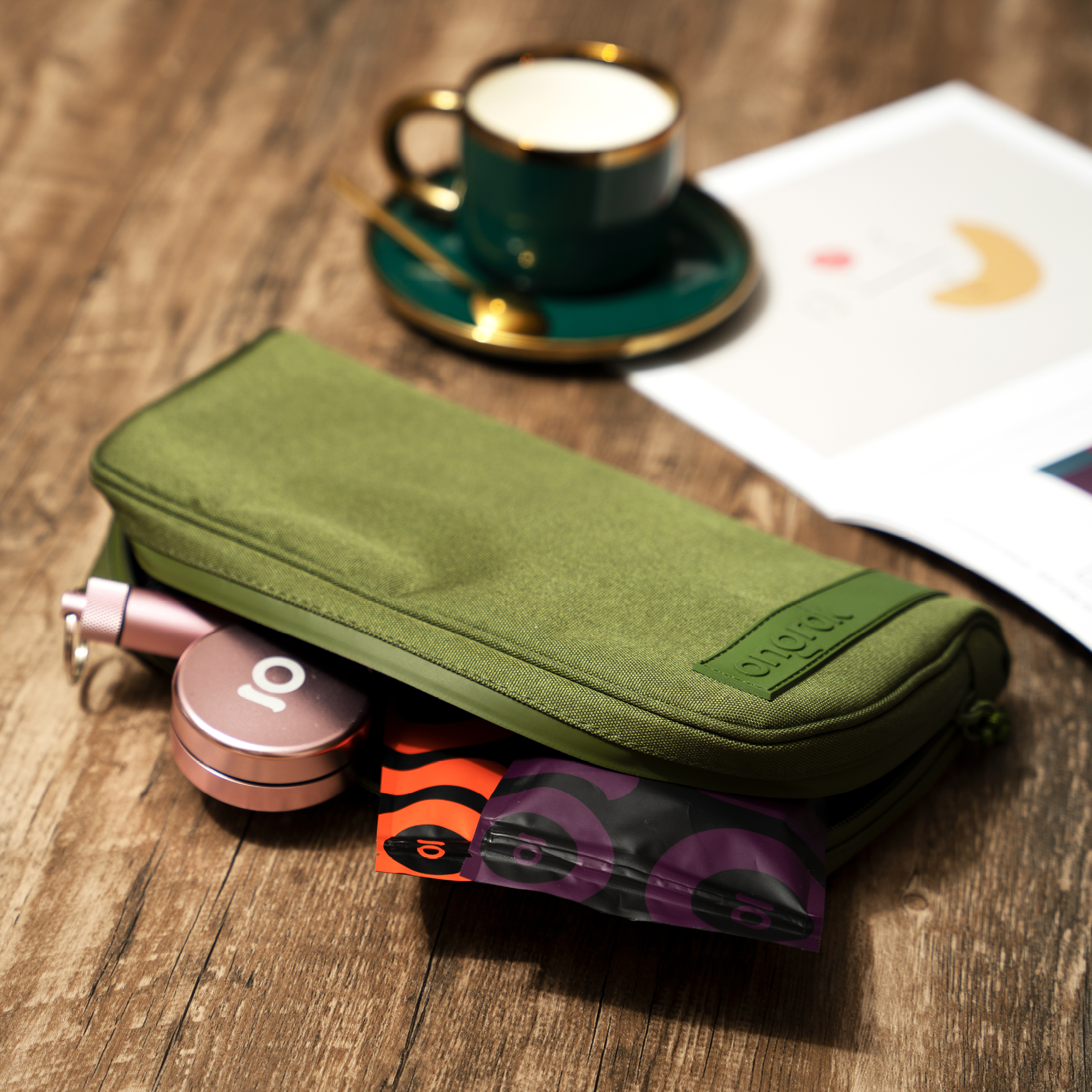 Ongrok Carbon-lined Wallets with Combination Lock V 2.0 | 3" Sizes (Small, Medium, Large) by Smoke Drop - view 39 | Buddy Brandz