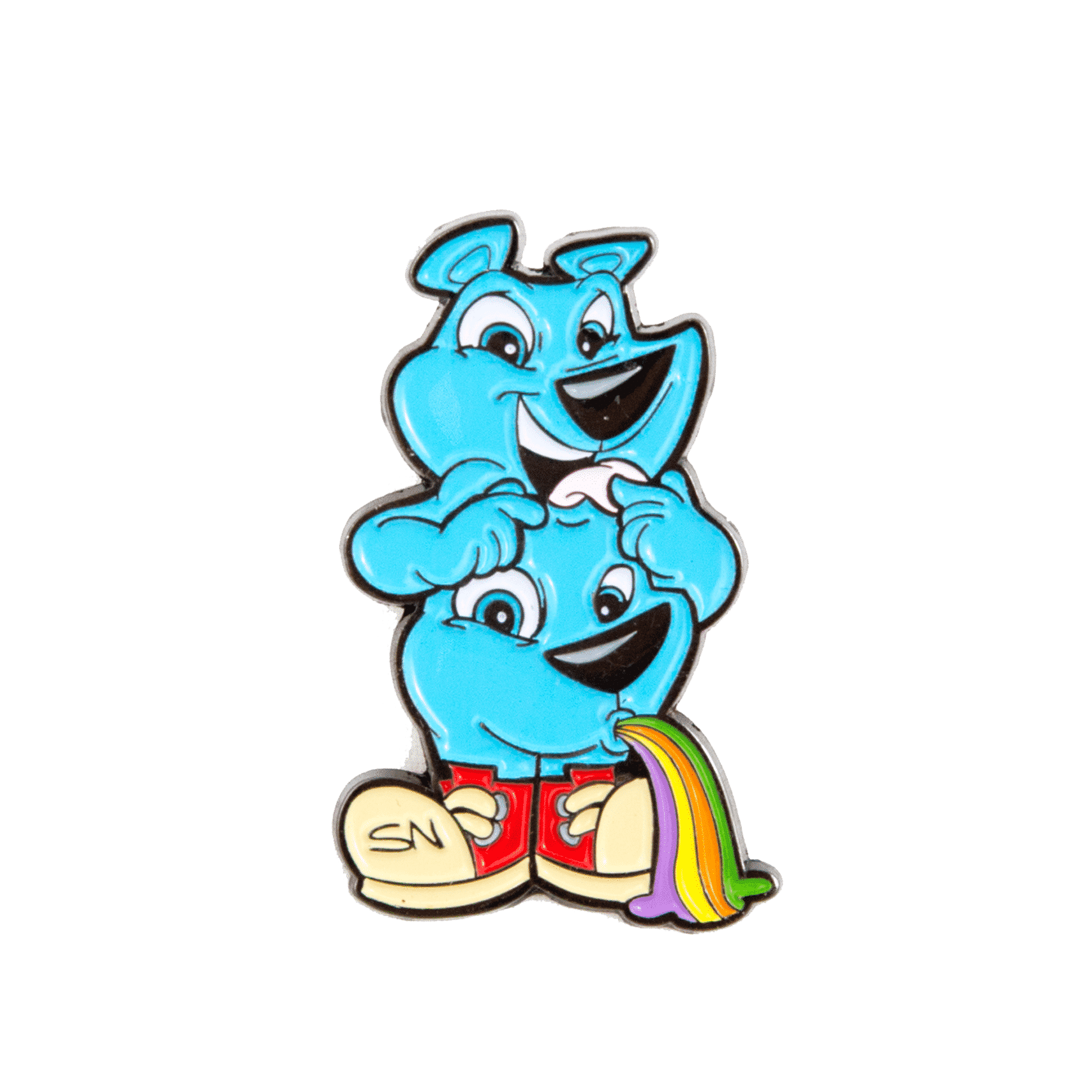Sirron Norris Gut Bear Hat Pin by Smoke Drop | Buddy Brandz