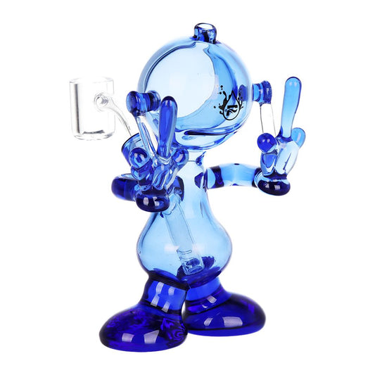 Pulsar F YOU Spaceman Glass Dab Rig - 6" / 14mm F | Buddy Brandz