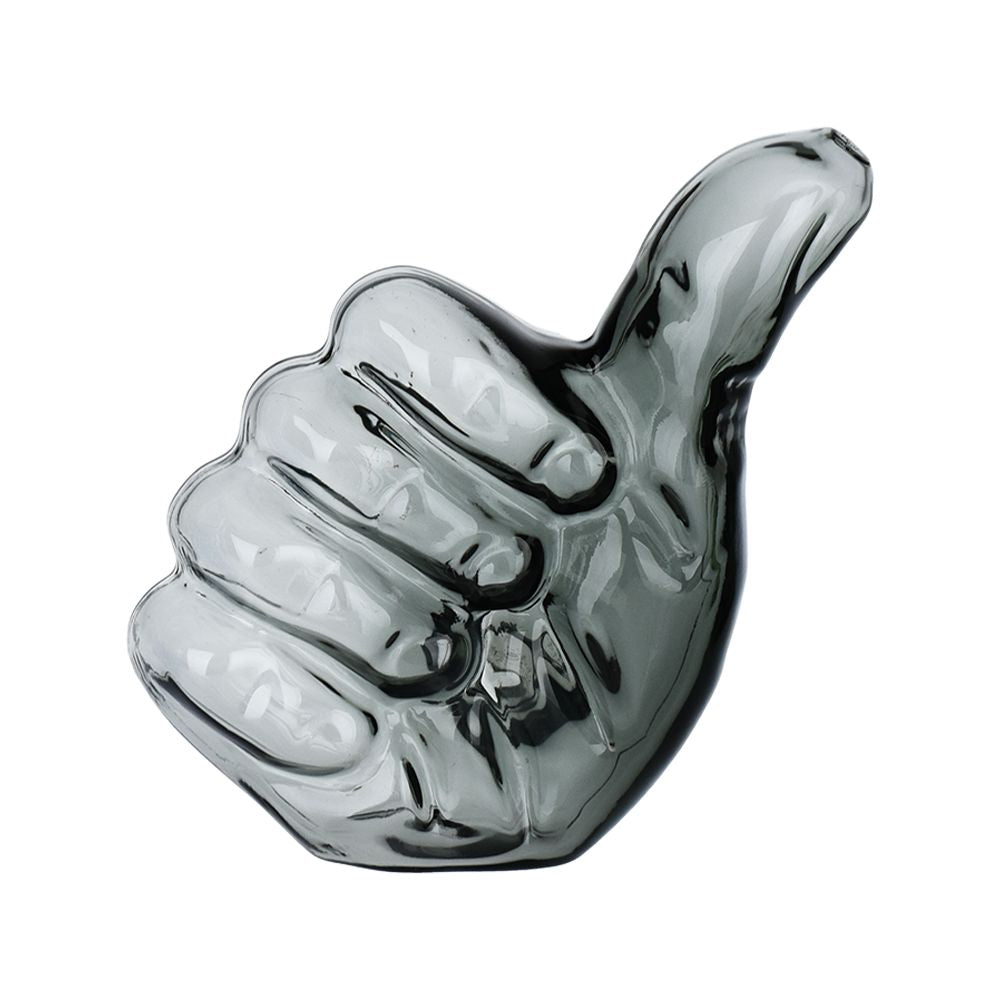 Thumbs Up Glass Hand Pipe (3 pack) by Smoke Drop - view 2 | Buddy Brandz